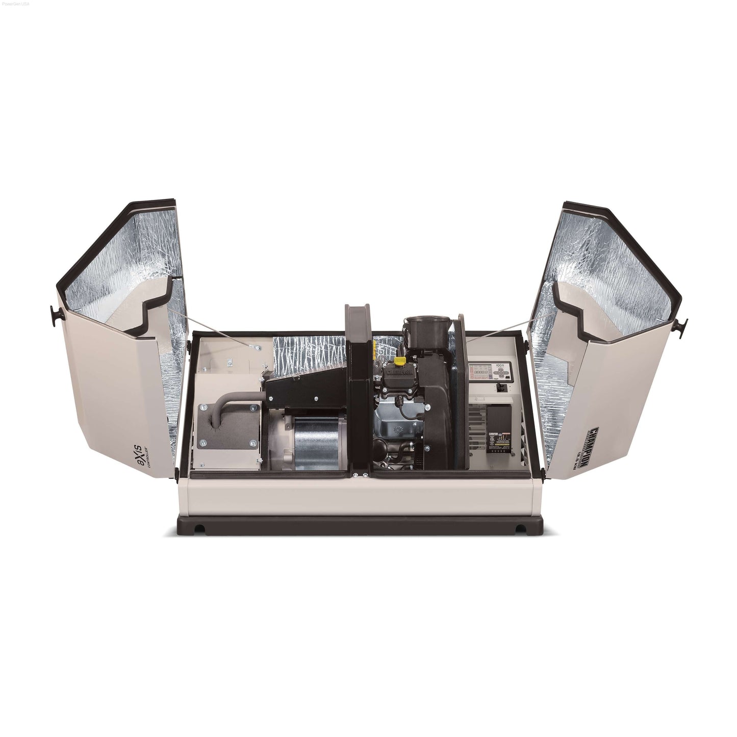 Dual Fuel Hybrid - Champion 14kW AXis Home Standby Generator System With 150-Amp AXis Automatic Transfer Switch