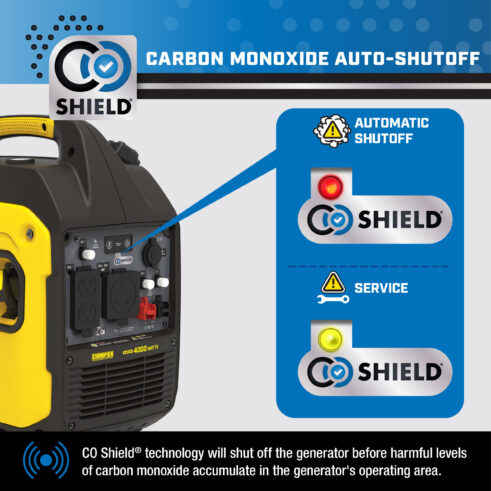 Champion 100809 4000W Inverter with CO Shield® - PowerGen USA