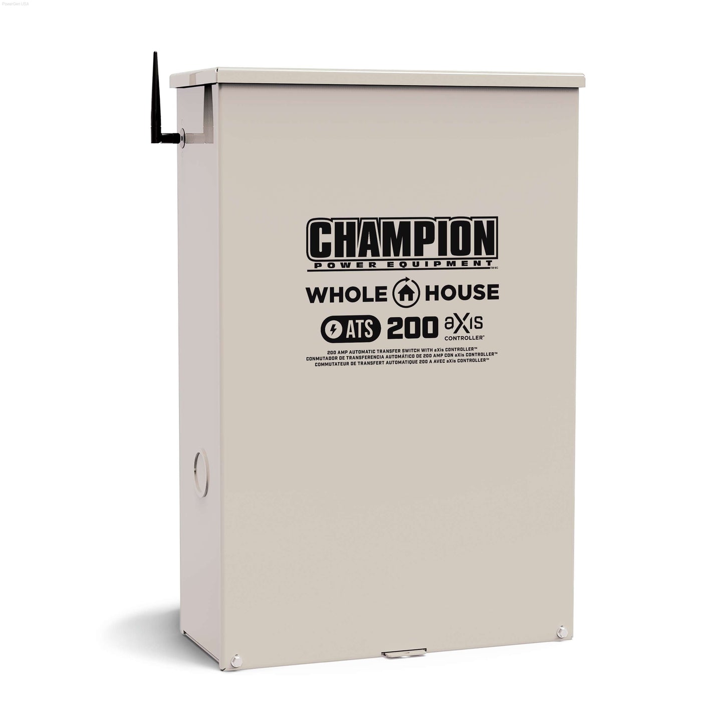 Dual Fuel Hybrid - Champion 14kW AXis Home Standby Generator System With 200-Amp AXis Automatic Transfer Switch