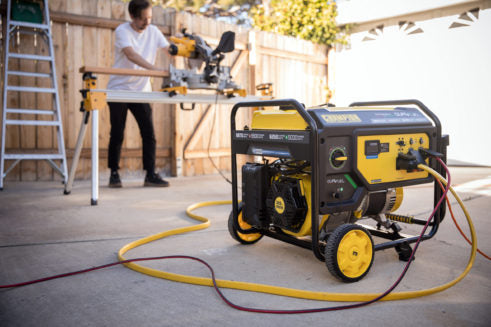 Champion 201085 5500W Dual Fuel Generator with CO Shield - PowerGen USA