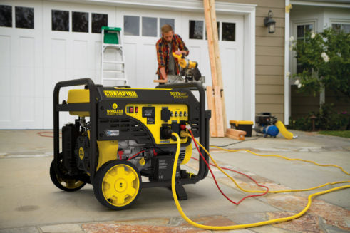 Champion 201182 7500W Wireless Start Generator with CO Shield® - PowerGen USA