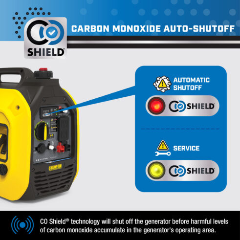 Champion 201323 2500W Dual Fuel Inverter with CO Shield® - PowerGen USA