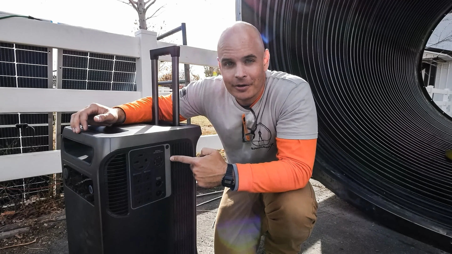 Anker SOLIX F3800 Solar Generator + 2× 410W Rigid Solar Panels