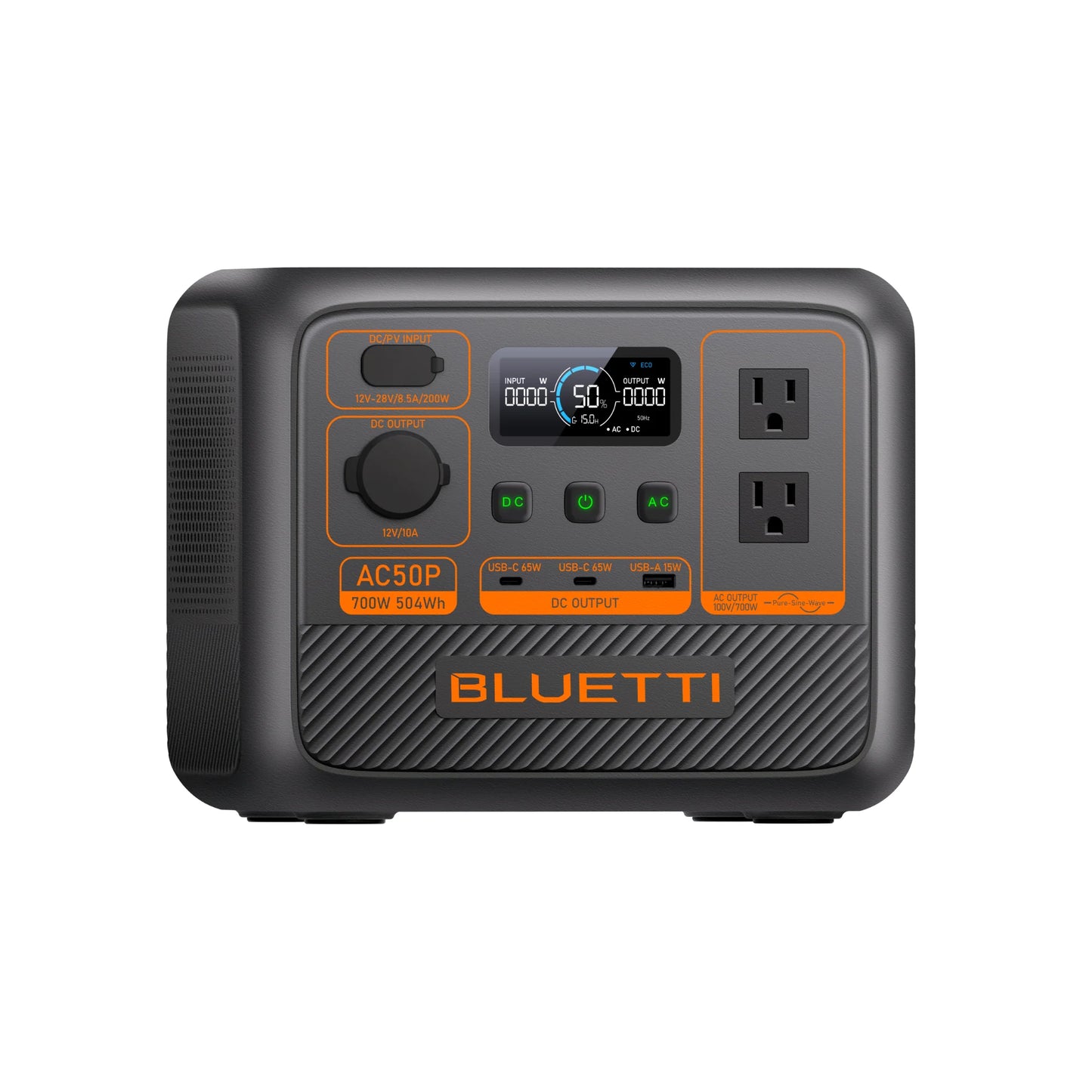 BLUETTI AC50P Portable Power Station | 700W 504Wh - PowerGen USA