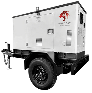 Wildcat Patriot Mobile Generator | Power Options 15 kW To 150 kW | Single or Three Phase | Trailer-Mounted With Tank