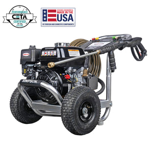 SIMPSON Industrial Series IS3030212 3000 PSI at 3.0 GPM HONDA® GX200 with AAA® Triplex Plunger Pump Cold Water Gas Professional Pressure Washer- PowerGen USA