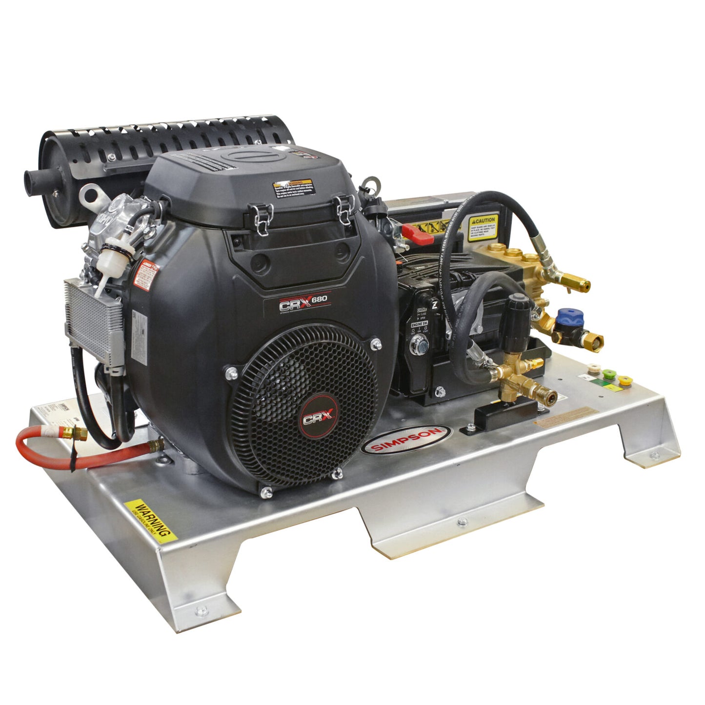 SIMPSON Truck Mount Series TM3080141E 3000 PSI at 8.0 GPM CRX® 680 with UDOR® Triplex Plunger Pump Cold Water Gas Industrial Pressure Washer- PowerGen USA