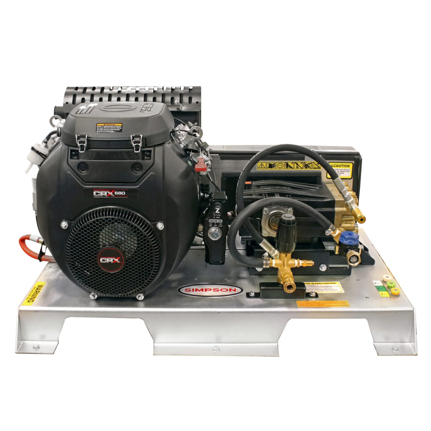 SIMPSON Truck Mount Series TM3080141E 3000 PSI at 8.0 GPM CRX® 680 with UDOR® Triplex Plunger Pump Cold Water Gas Industrial Pressure Washer- PowerGen USA