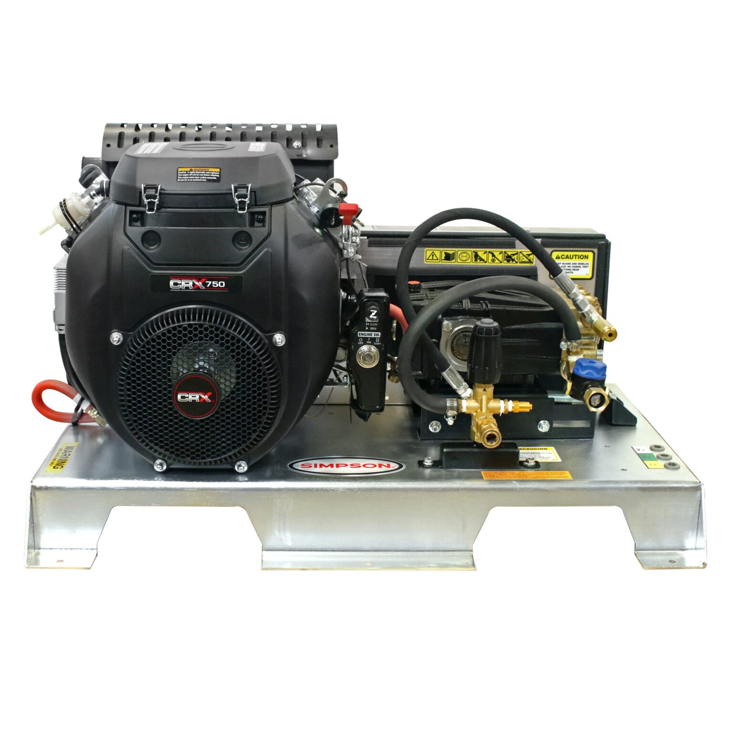SIMPSON Truck Mount Series TM2810141E 2800 PSI at 10.0 GPM CRX® 750 with UDOR® Triplex Plunger Pump Cold Water Gas Industrial Pressure Washer- PowerGen USA