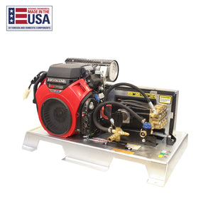 SIMPSON Truck Mount Series TM2810241E 2800 PSI at 10.0 GPM CRX® 750 with UDOR® Triplex Plunger Pump Cold Water Gas Industrial Pressure Washer- PowerGen USA