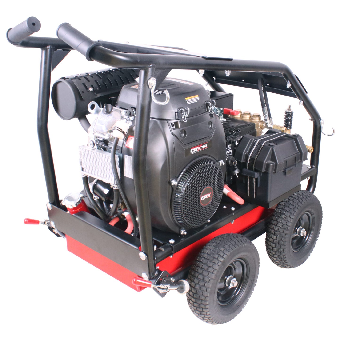 SIMPSON SuperPro Roll-Cage SRC5040141E 5000 PSI at 4.0 GPM CRX® 750 with UDOR® Triplex Plunger Pump Cold Water Professional Belt Drive Gas Pressure Washer- PowerGen USA