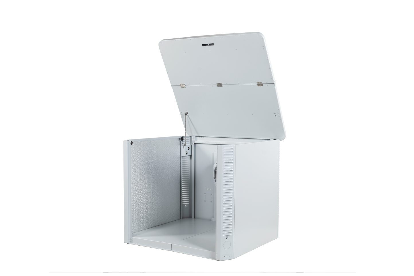 Hudson Stealth Generator Box – Aluminum Silent Enclosure with Fan for Generators