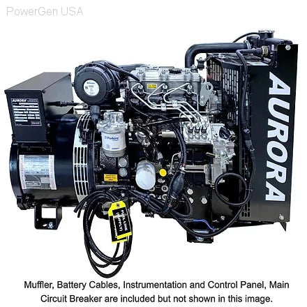 Diesel Generator - Aurora Generators 13 KW Diesel Generator - Bare Bones Tier 4