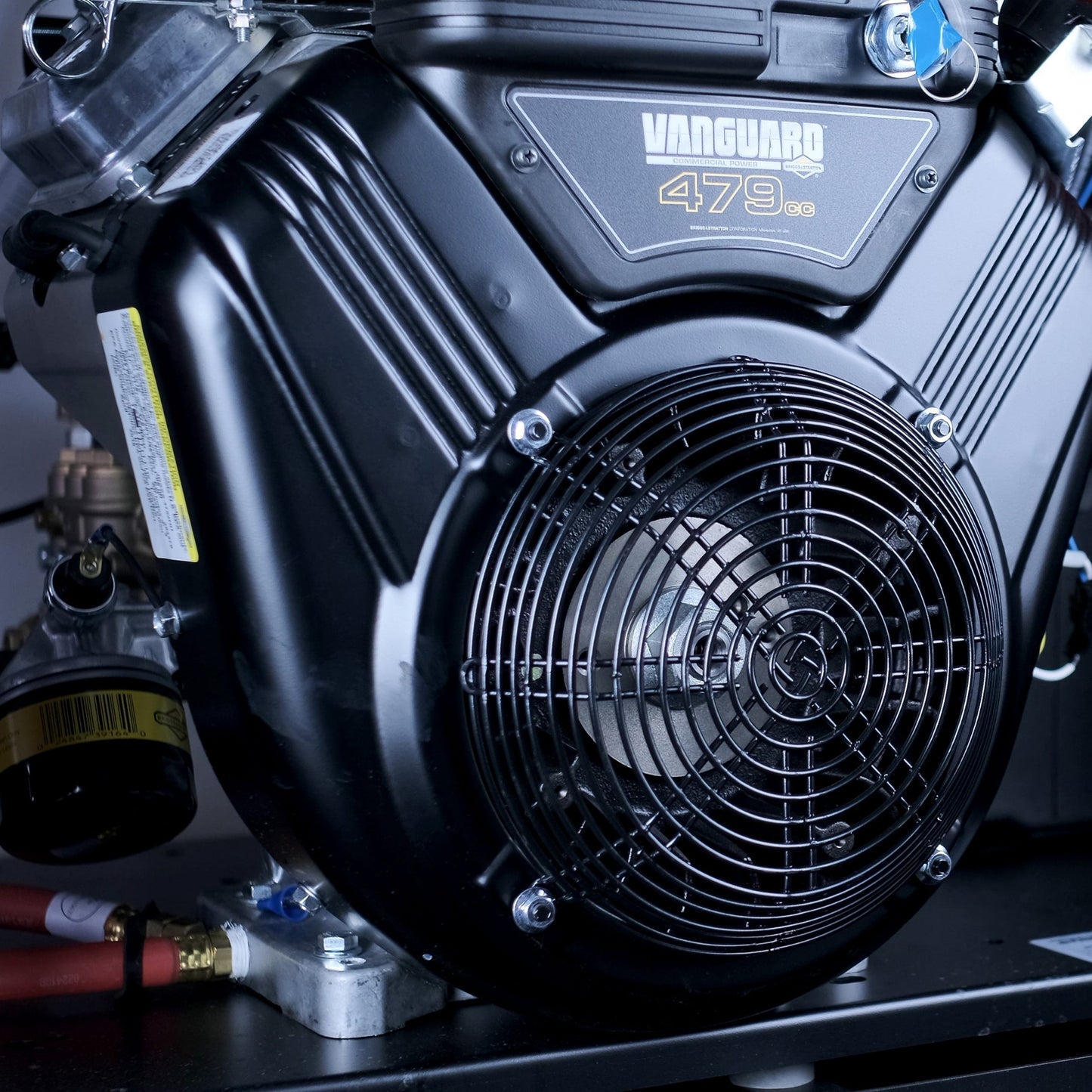 SIMPSON Mobile Trailer 95006 4000 PSI at 4.0 GPM VANGUARD® V-Twin with COMET Triplex Plunger Pump Hot Water Professional Gas Pressure Washer Trailer- PowerGen USA
