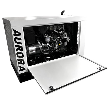 Aurora Generators 10kW Perkins Diesel Generator/Include Canopy Enclosure
