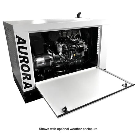 Diesel Generator - Aurora Generators 15kW Perkins Diesel Generator/Include Canopy Enclosure