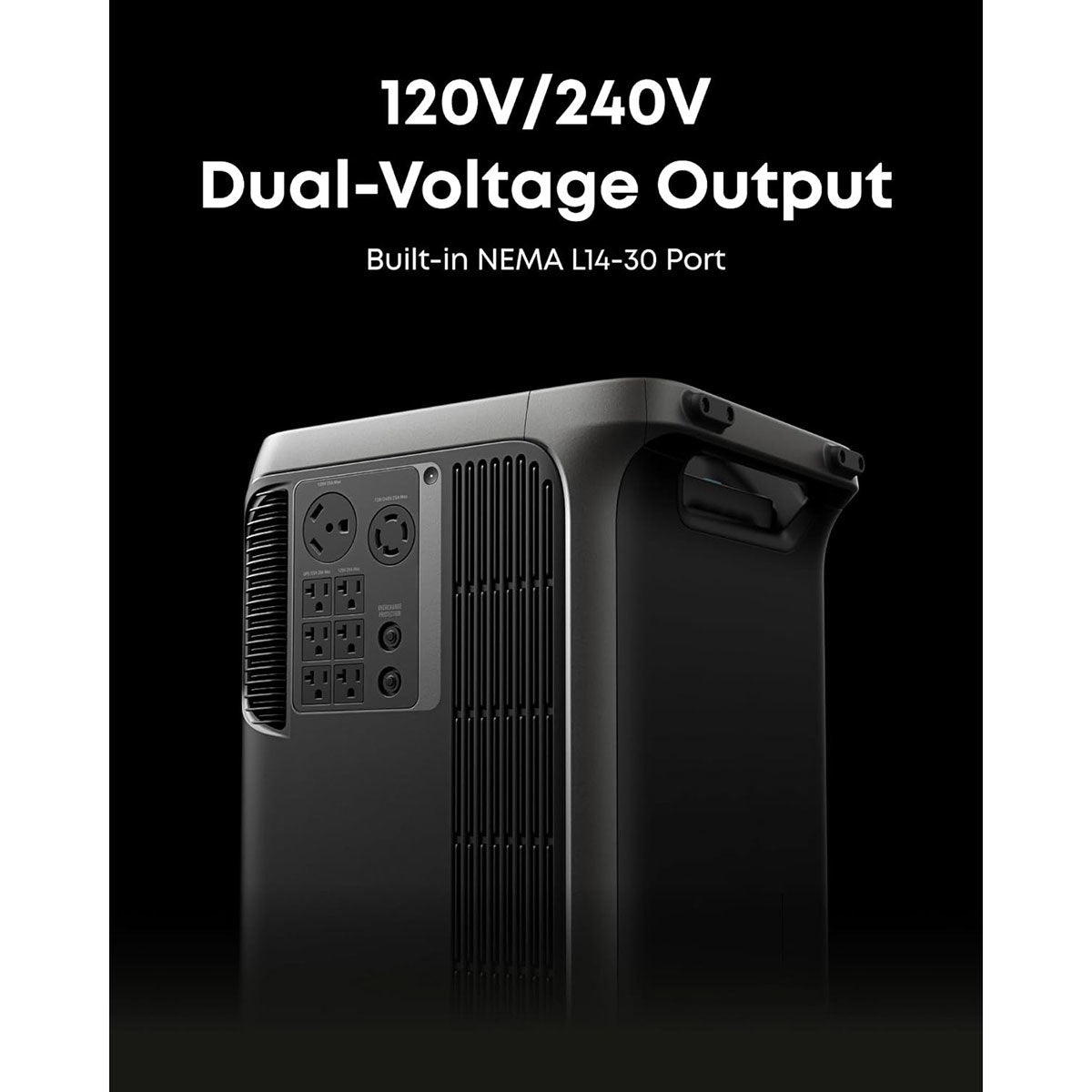 Anker SOLIX F3800 Plus 3840Wh 6000W Portable Power Station with 3200W Solar Input- PowerGen USA