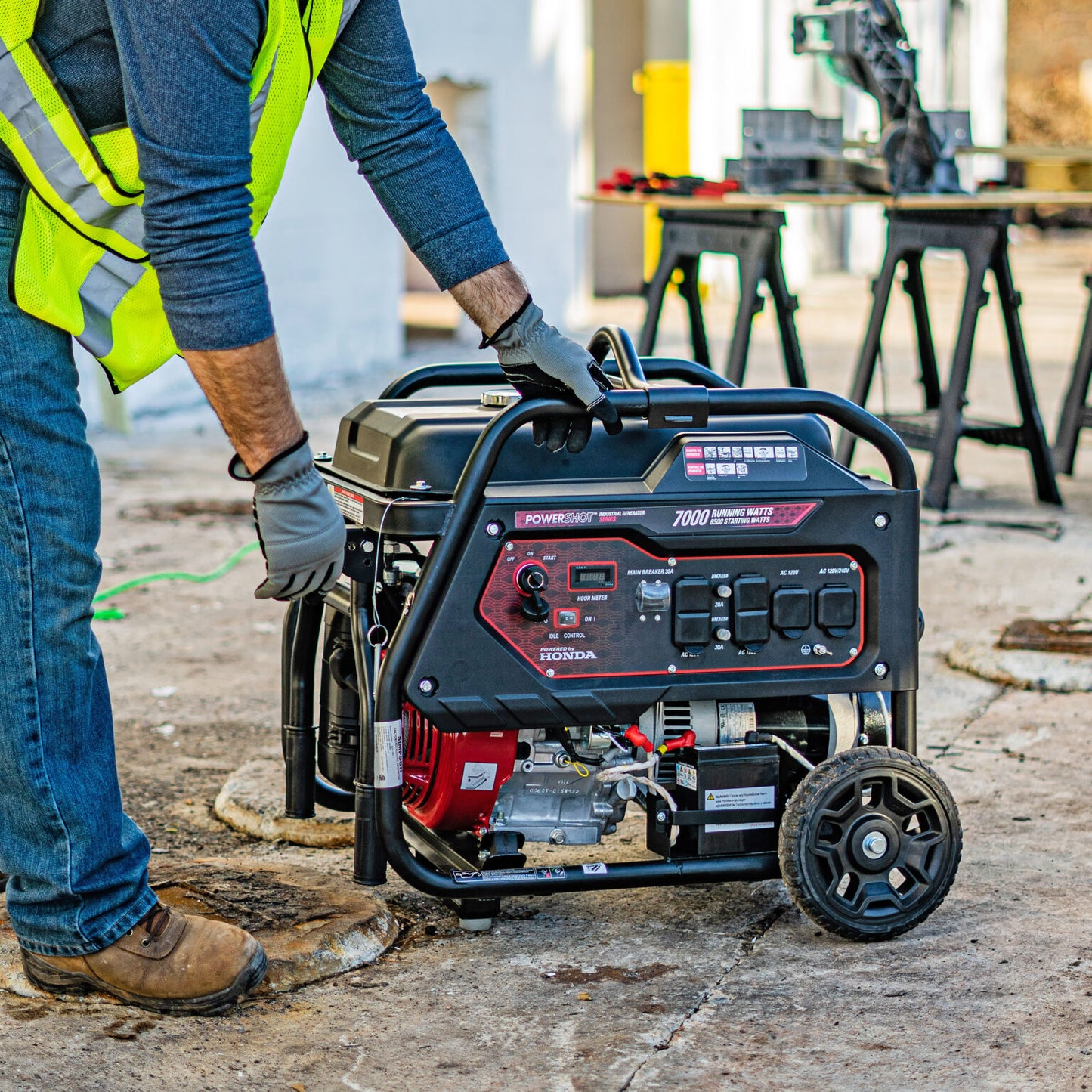 SIMPSON Industrial Generator SCGH8500E 8500-Watt Generator 50-State- PowerGen USA - PowerGen USA