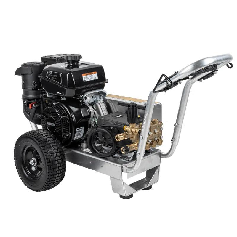 BE Power 4,000 PSI - 4.0 GPM Gas Pressure Washer with Kohler CH440 Engine and AR Triplex Pump - PowerGen USA
