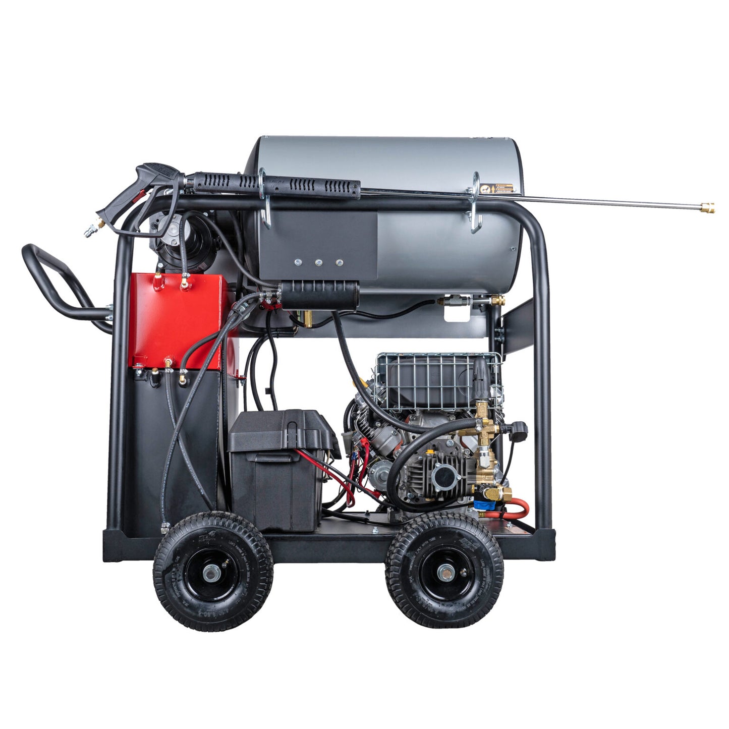SIMPSON Big Brute BB65105 4000 PSI at 4.0 GPM VANGUARD® V-Twin with COMET Triplex Plunger Pump Hot Water Professional Gas Pressure Washer- PowerGen USA