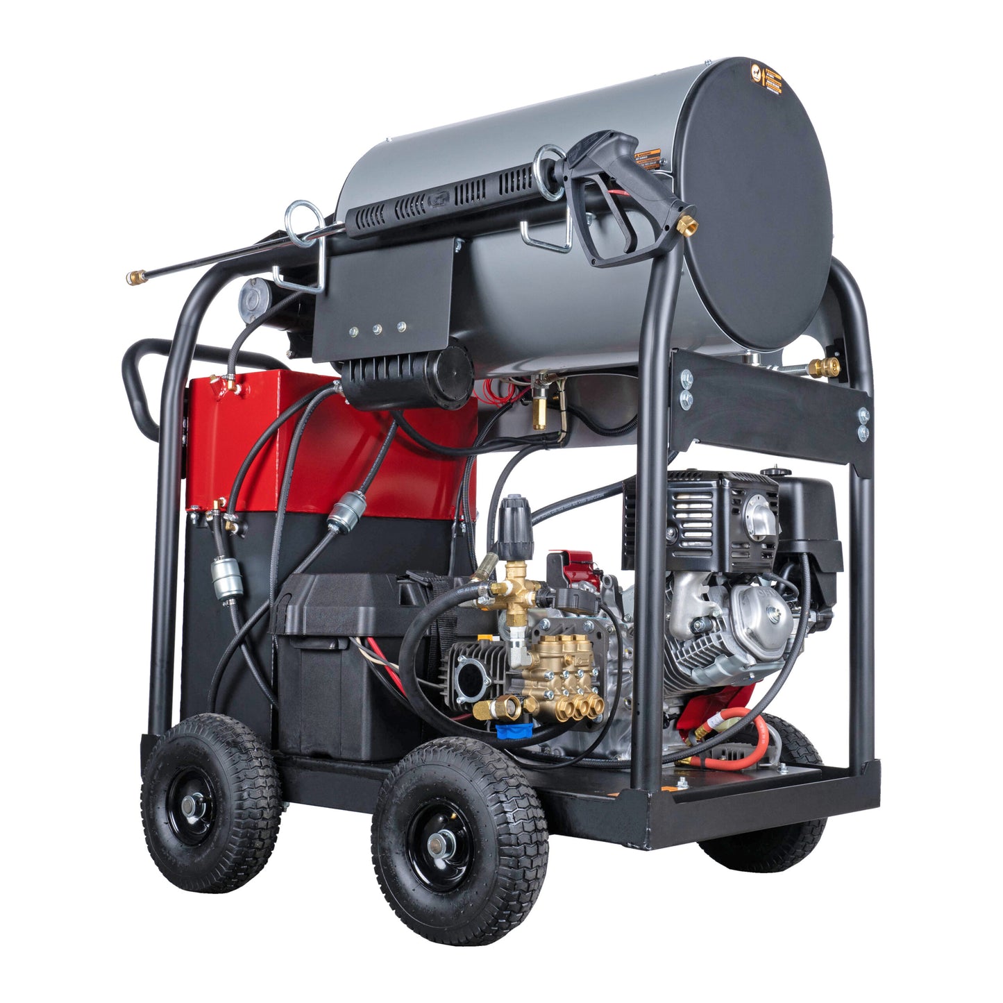 SIMPSON Big Brute BB65106 4000 PSI at 4.0 GPM HONDA® GX390 with COMET Triplex Plunger Pump Hot Water Professional Gas Pressure Washer- PowerGen USA