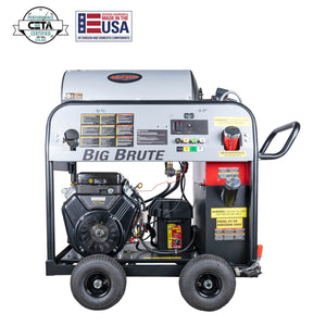 SIMPSON Big Brute BB65108 4000 PSI at 4.0 GPM VANGUARD® V-Twin with UDOR® Triplex Plunger Pump Hot Water Professional Gas Pressure Washer- PowerGen USA