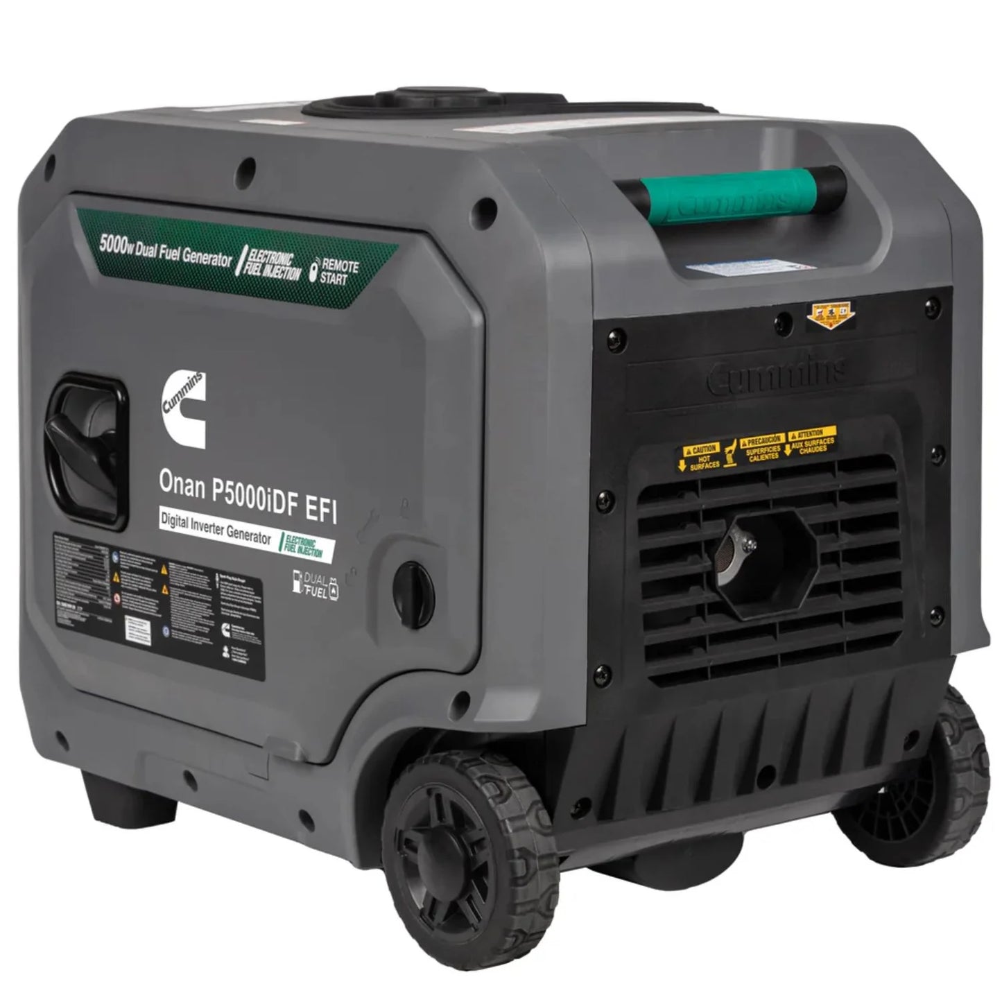 Cummins Onan P5000iDF EFI Dual Fuel 3900W/5000W Portable Inverter Generator | EPA & CARB Approved (US only)
