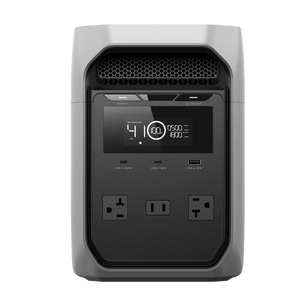 Ecoflow DELTA 3 CLASSIC Portable Power Station- Light Gray