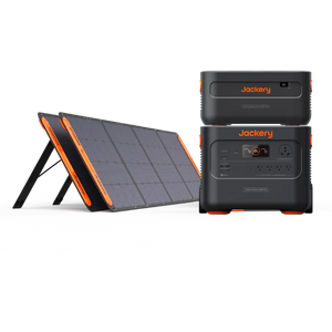 Jackery Solar Generator 2000 Plus - 1*E2000Plus+1*2000Plus Battery Pack+2*SolarSaga 200- PowerGen USA