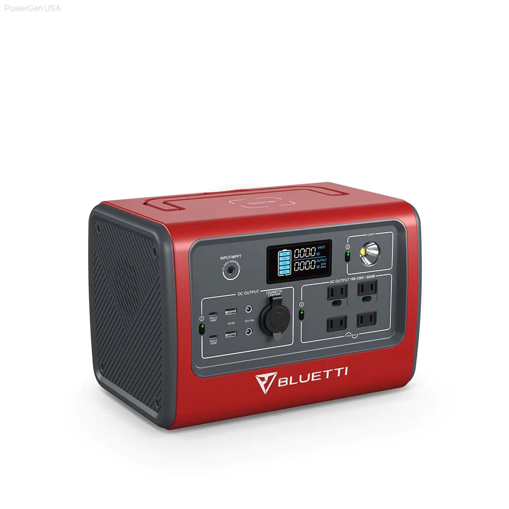 Solar & Battery Powered - BLUETTI EB70S Portable Power Station | 800W 716Wh