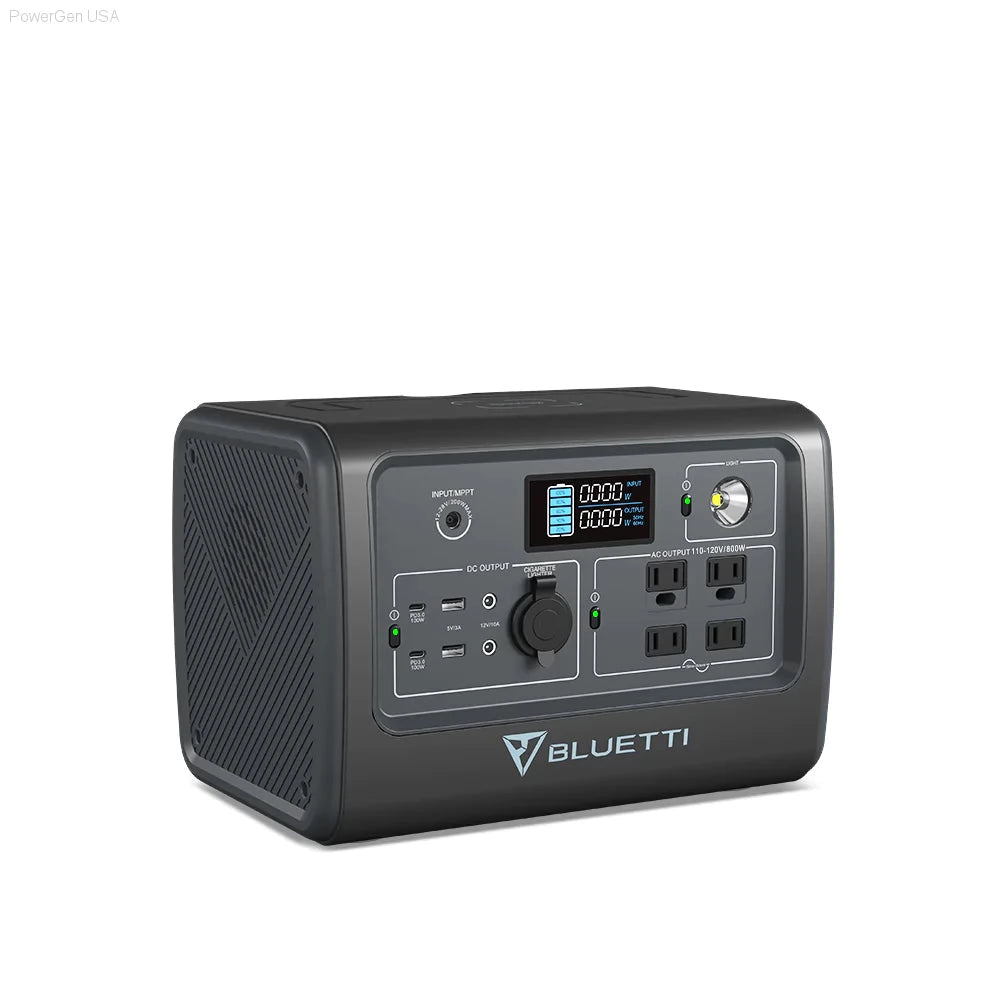 Solar & Battery Powered - BLUETTI EB70S Portable Power Station | 800W 716Wh