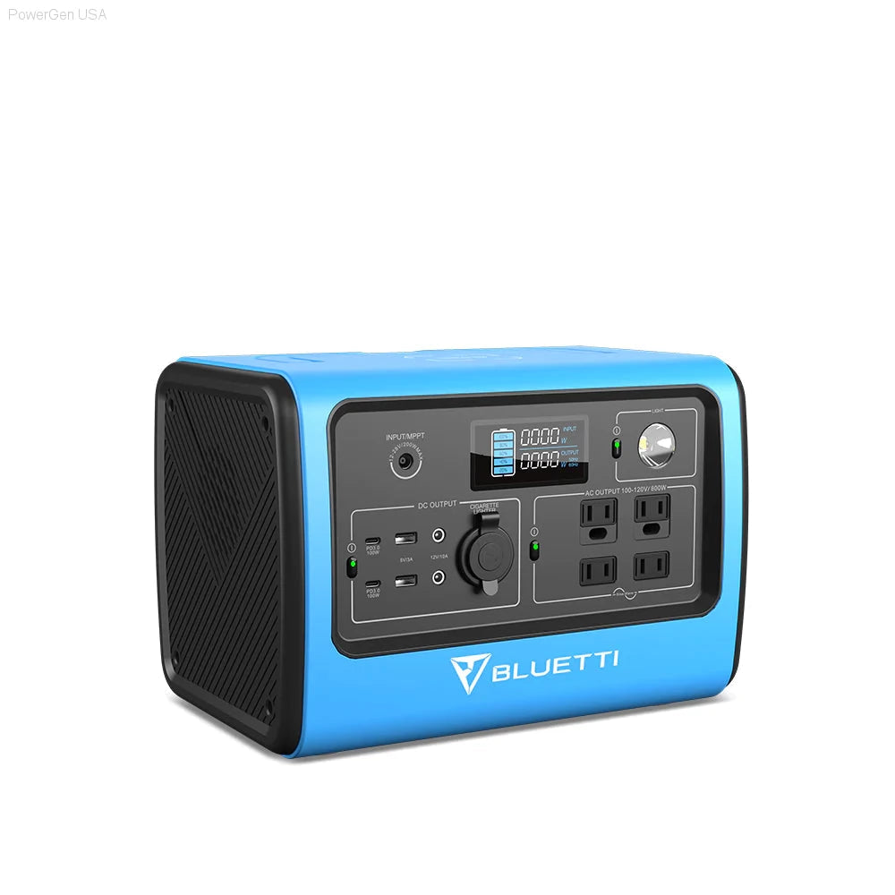 Solar & Battery Powered - BLUETTI EB70S Portable Power Station | 800W 716Wh