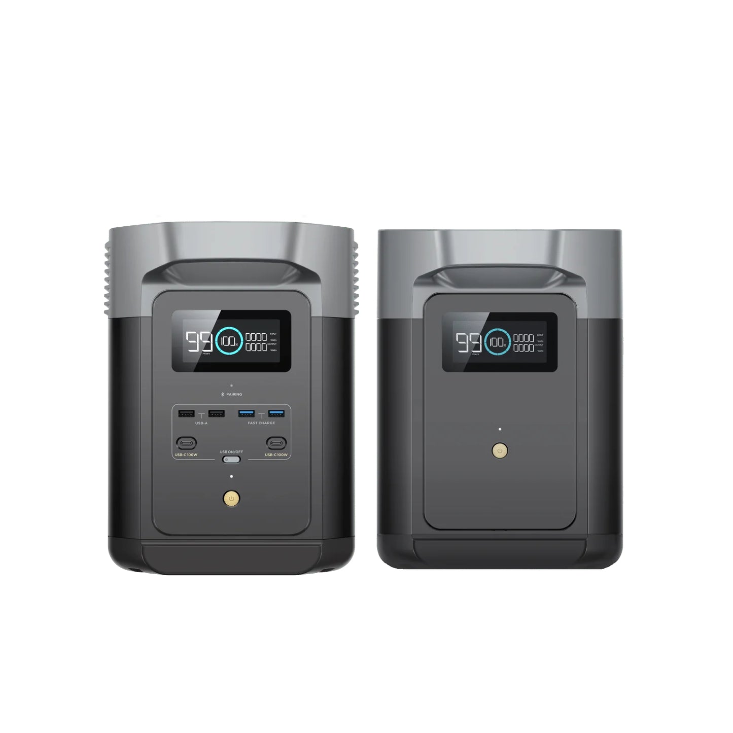 Solar & Battery Powered - EcoFlow DELTA 2 + DELTA 2 Smart Extra Battery