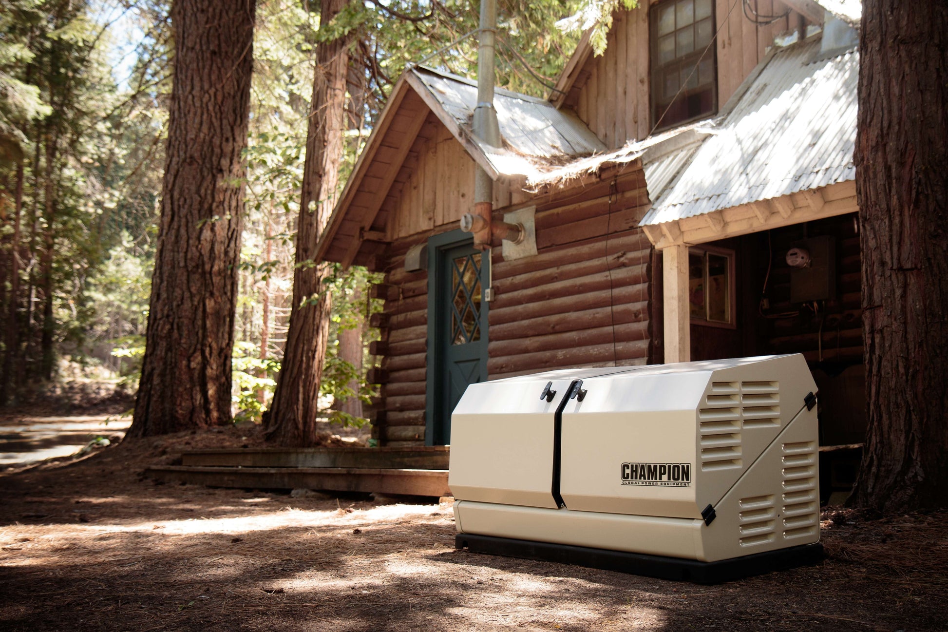 Dual Fuel Hybrid - Champion 14kW AXis Home Standby Generator System With 200-Amp AXis Automatic Transfer Switch