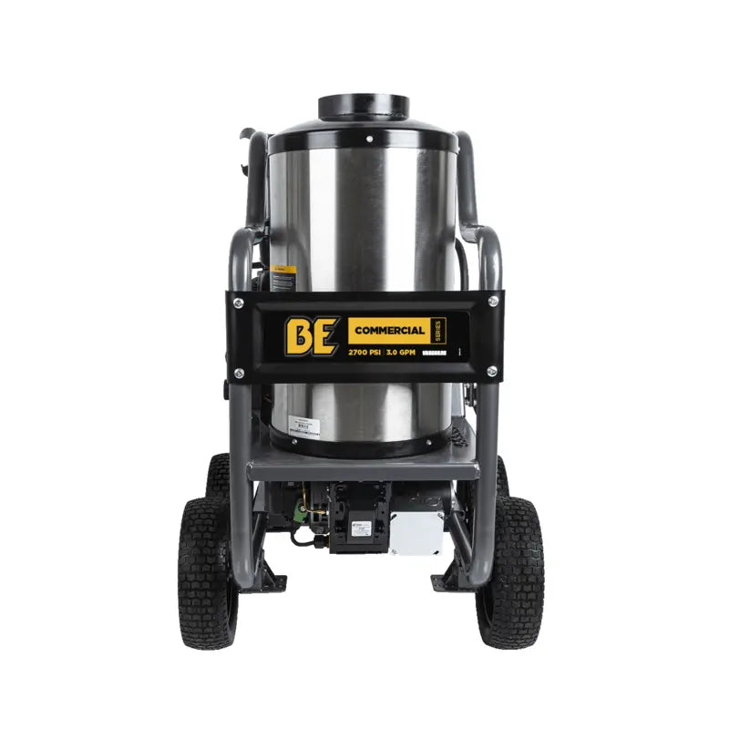 BE Power 2,700 PSI - 3.0 GPM Hot Water Pressure Washer with Vanguard 200 Engine and AR Triplex Pump - PowerGen USA