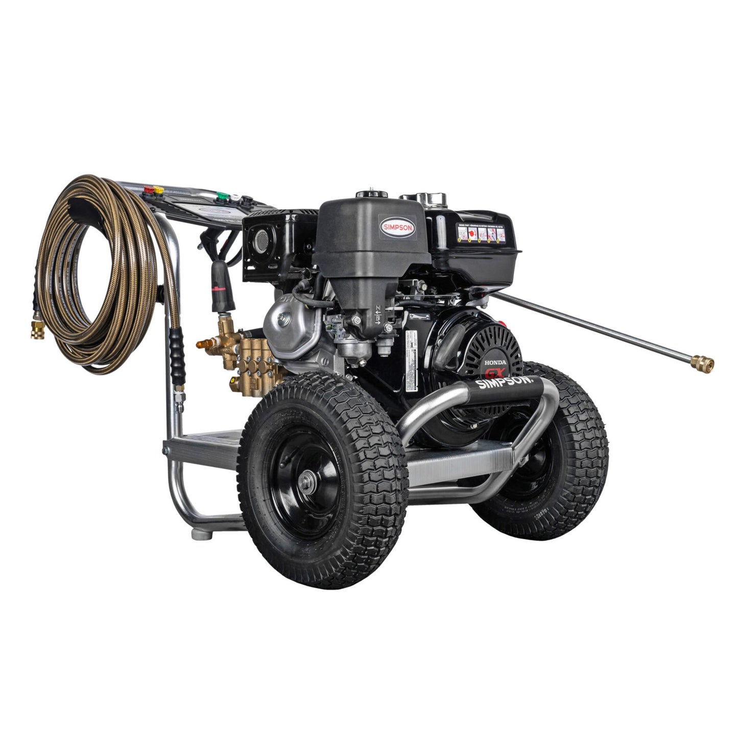 SIMPSON Industrial Series IS61028 4400 PSI at 4.0 GPM HONDA® GX390 with AAA® Triplex Plunger Pump Cold Water Gas Professional Pressure Washer- PowerGen USA