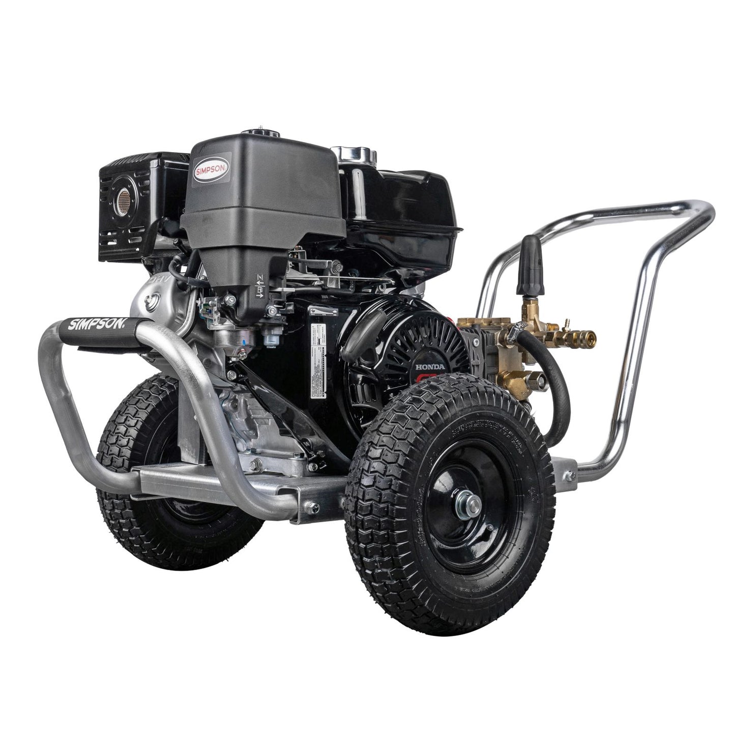 SIMPSON IS4240211 Industrial Series IS61030 49-State 4200 PSI at 4.0 GPM HONDA® GX390 with COMET Triplex Plunger Pump Cold Water Professional Belt Drive Gas Pressure Washer- PowerGen USA