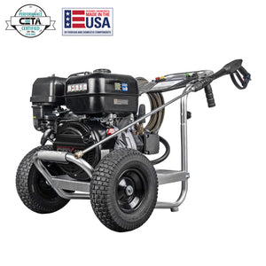 SIMPSON Industrial Series IS4440112 4400 PSI at 4.0 GPM CRX® 420 with AAA® Triplex Plunger Pump Cold Water Gas Professional Pressure Washer- PowerGen USA