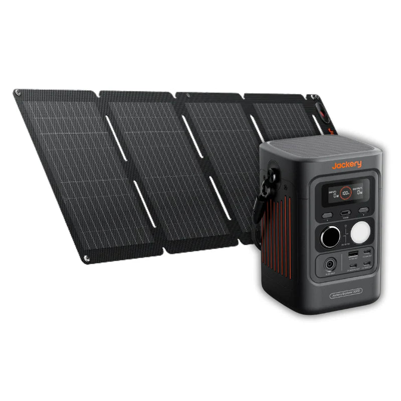 Jackery Explorer 300D Portable Power Station + SolarSaga 40W Air Jackery Explorer 300D Portable Power Station + SolarSaga 40W Air