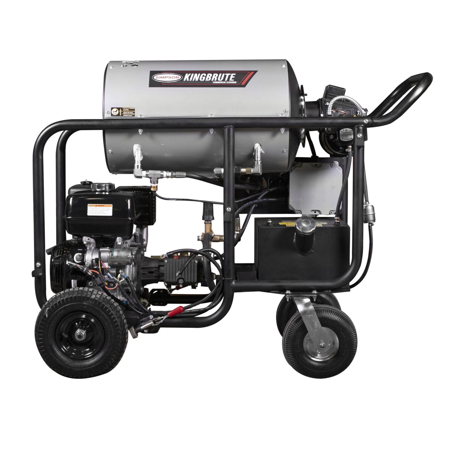 SIMPSON King Brute KB65133 4000 PSI at 4.0 GPM HONDA® with General Pump® Industrial Triplex Pump Hot Water Professional Gas Pressure Washer- PowerGen USA