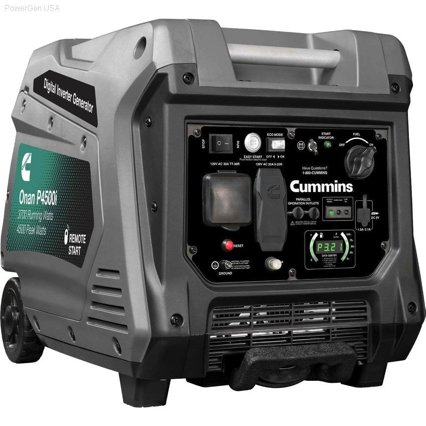 Gas Generators - Cummins Onan P4500i Inverter Generator - A058U955