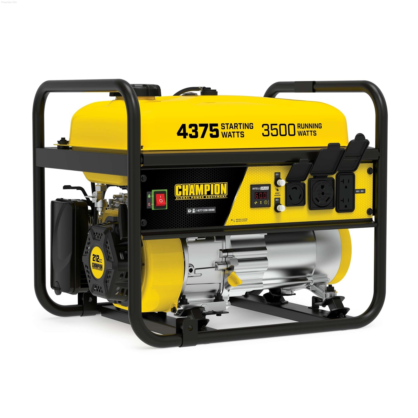 Portable dual fuel generator 3500 watts