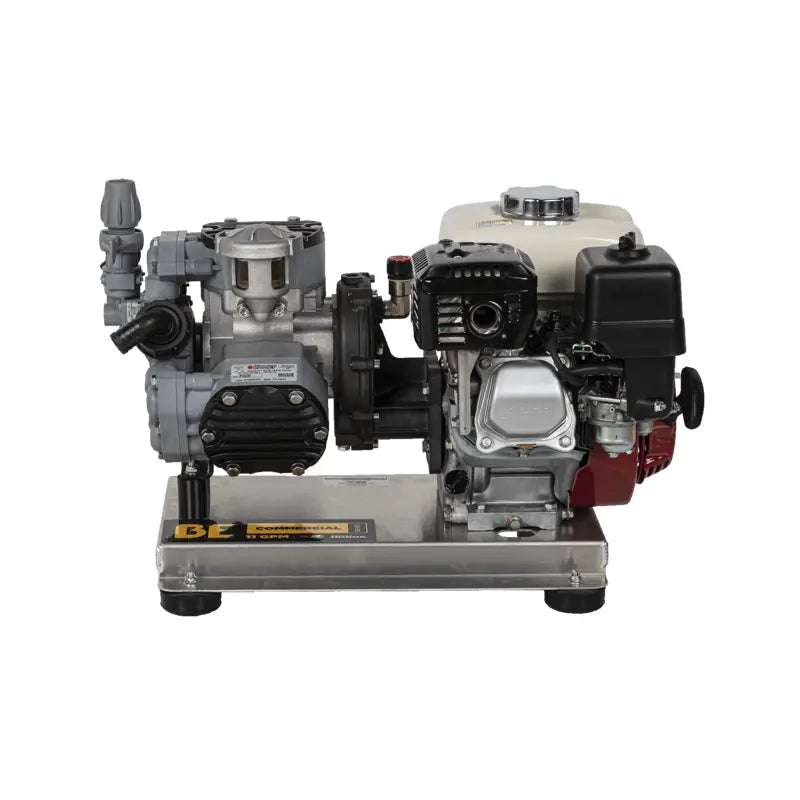 BE Power 11.0 GPM - 300 PSI Gas Soft Wash Unit with Honda GX200 Engine and Comet Diaphragm Pump - PowerGen USA
