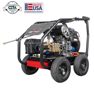 SIMPSON SuperPro Roll-Cage SW3080HUGL 3000 PSI at 8.0 GPM HONDA® GX690 with UDOR Triplex Plunger Pump Cold Water Professional Gear Drive Gas Pressure Washer- PowerGen USA