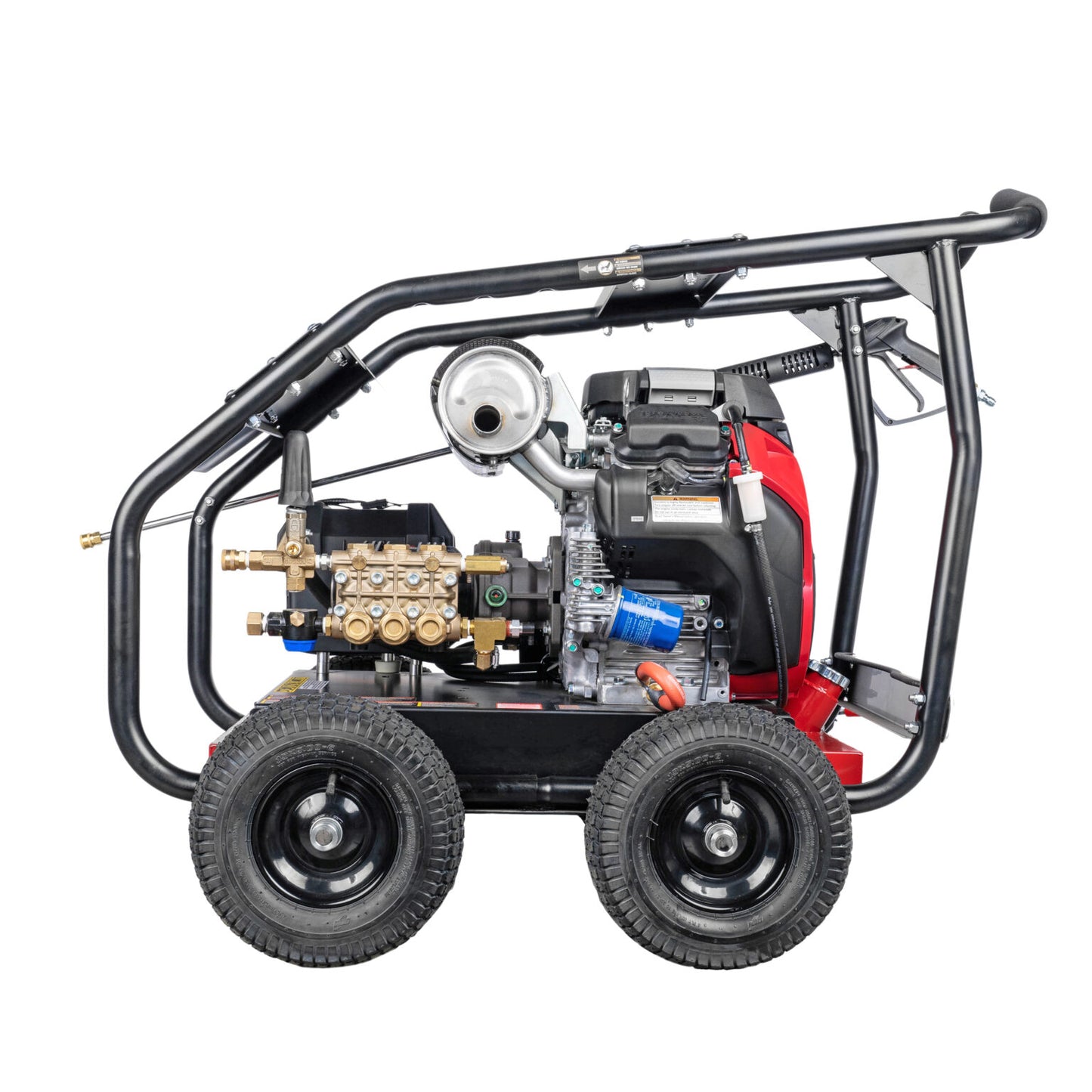 SIMPSON SuperPro Roll-Cage SW3080HUGL 3000 PSI at 8.0 GPM HONDA® GX690 with UDOR Triplex Plunger Pump Cold Water Professional Gear Drive Gas Pressure Washer- PowerGen USA