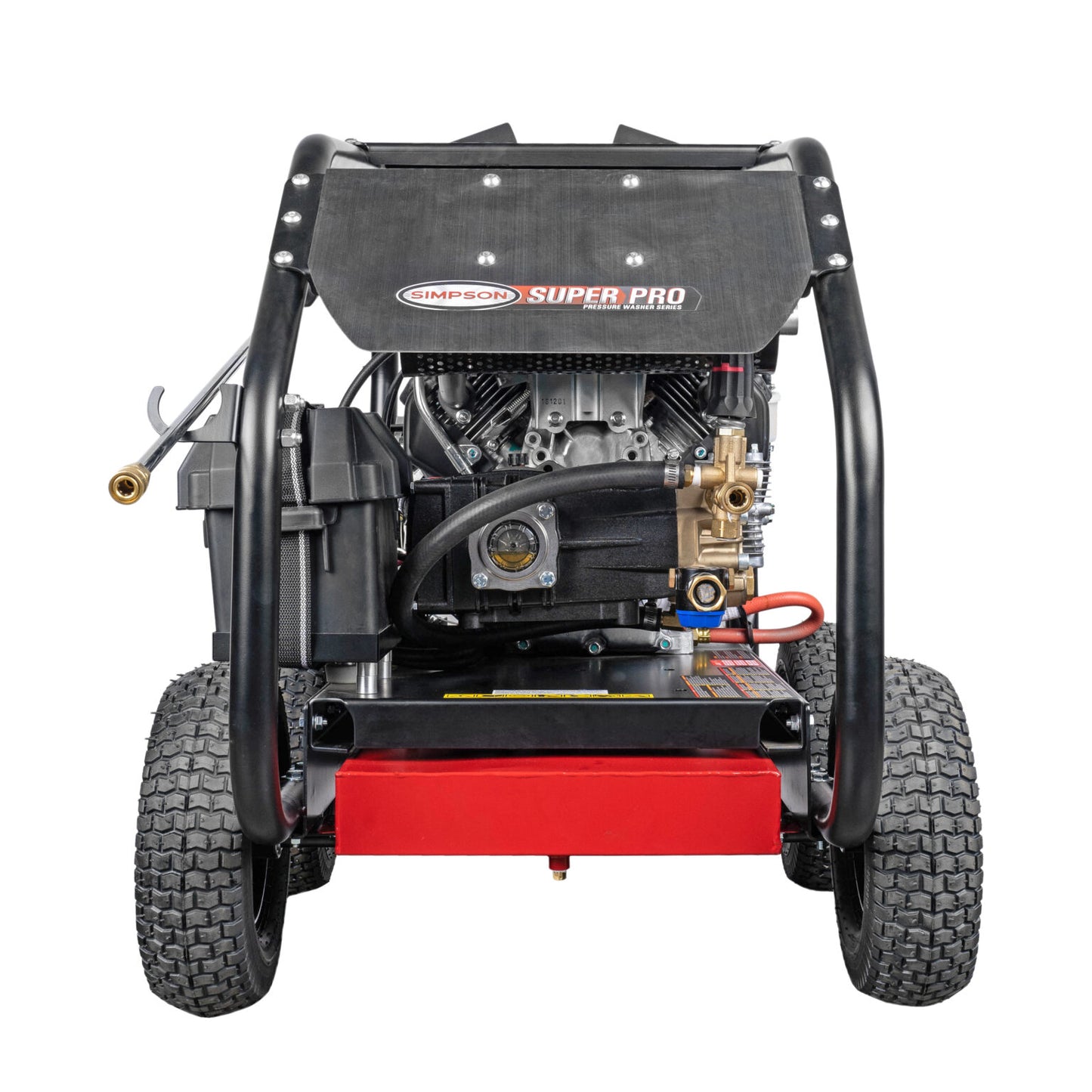 SIMPSON SuperPro Roll-Cage SW3080HUGL 3000 PSI at 8.0 GPM HONDA® GX690 with UDOR Triplex Plunger Pump Cold Water Professional Gear Drive Gas Pressure Washer- PowerGen USA