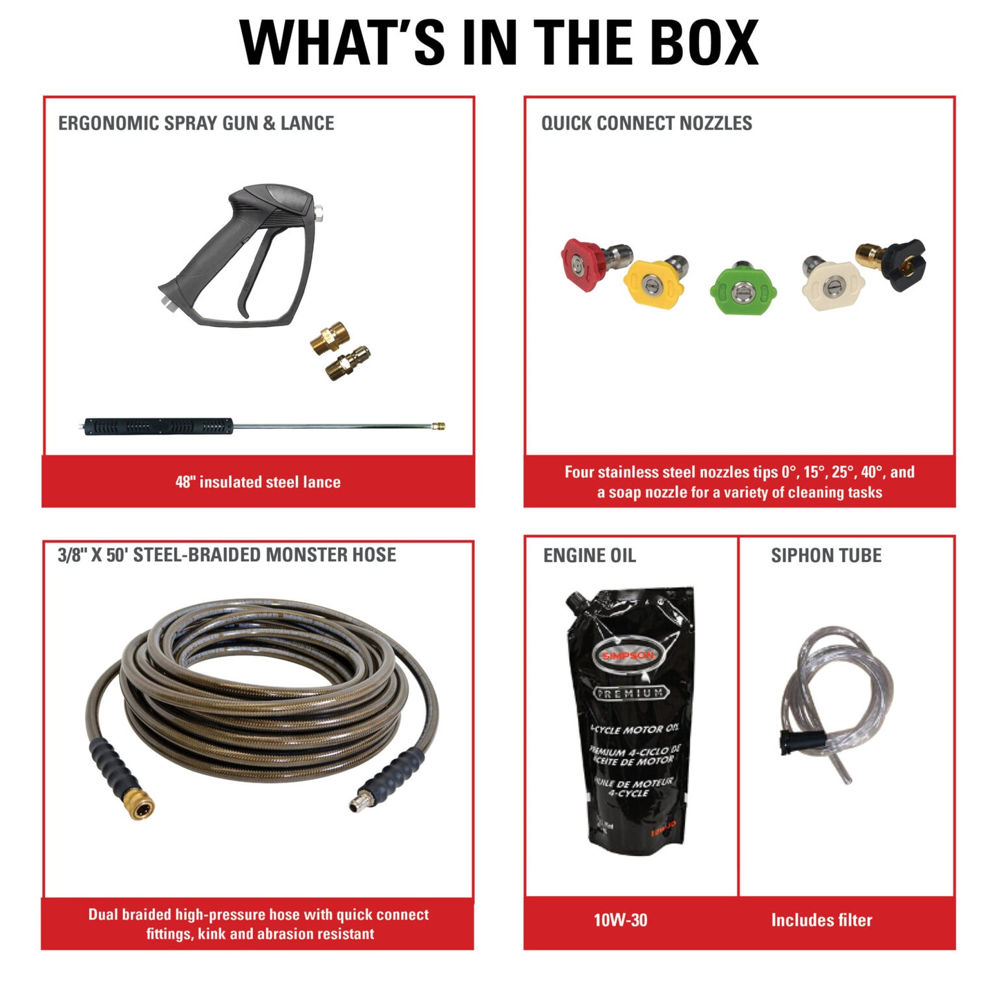 SIMPSON SuperPro Roll-Cage SW4035HADM 4000 PSI at 3.5 GPM HONDA GX270 with AAA Triplex Plunger Pump Cold Water Professional Gas Pressure Washer- PowerGen usa