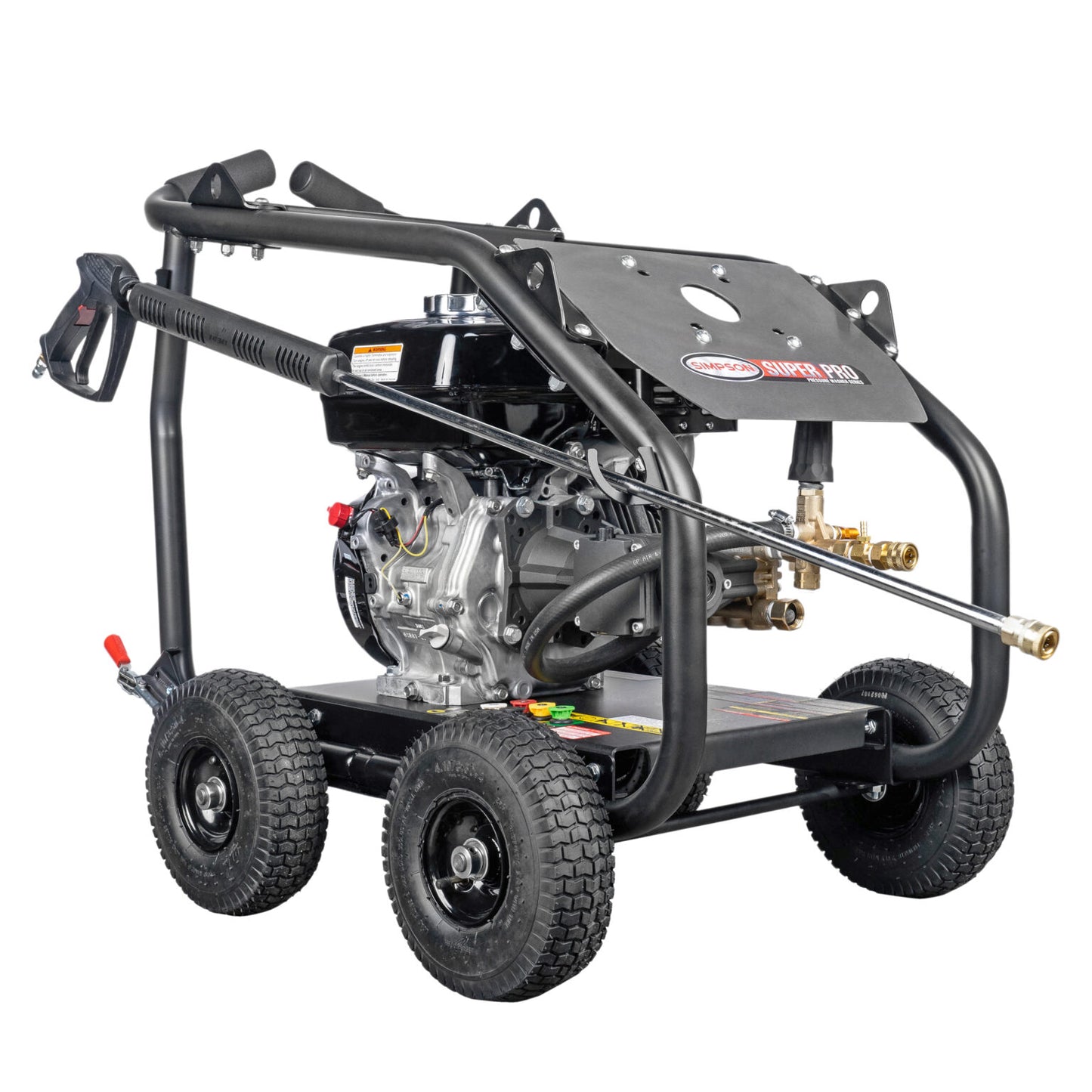 SIMPSON SuperPro Roll-Cage SW4035HADM 4000 PSI at 3.5 GPM HONDA GX270 with AAA Triplex Plunger Pump Cold Water Professional Gas Pressure Washer- PowerGen usa