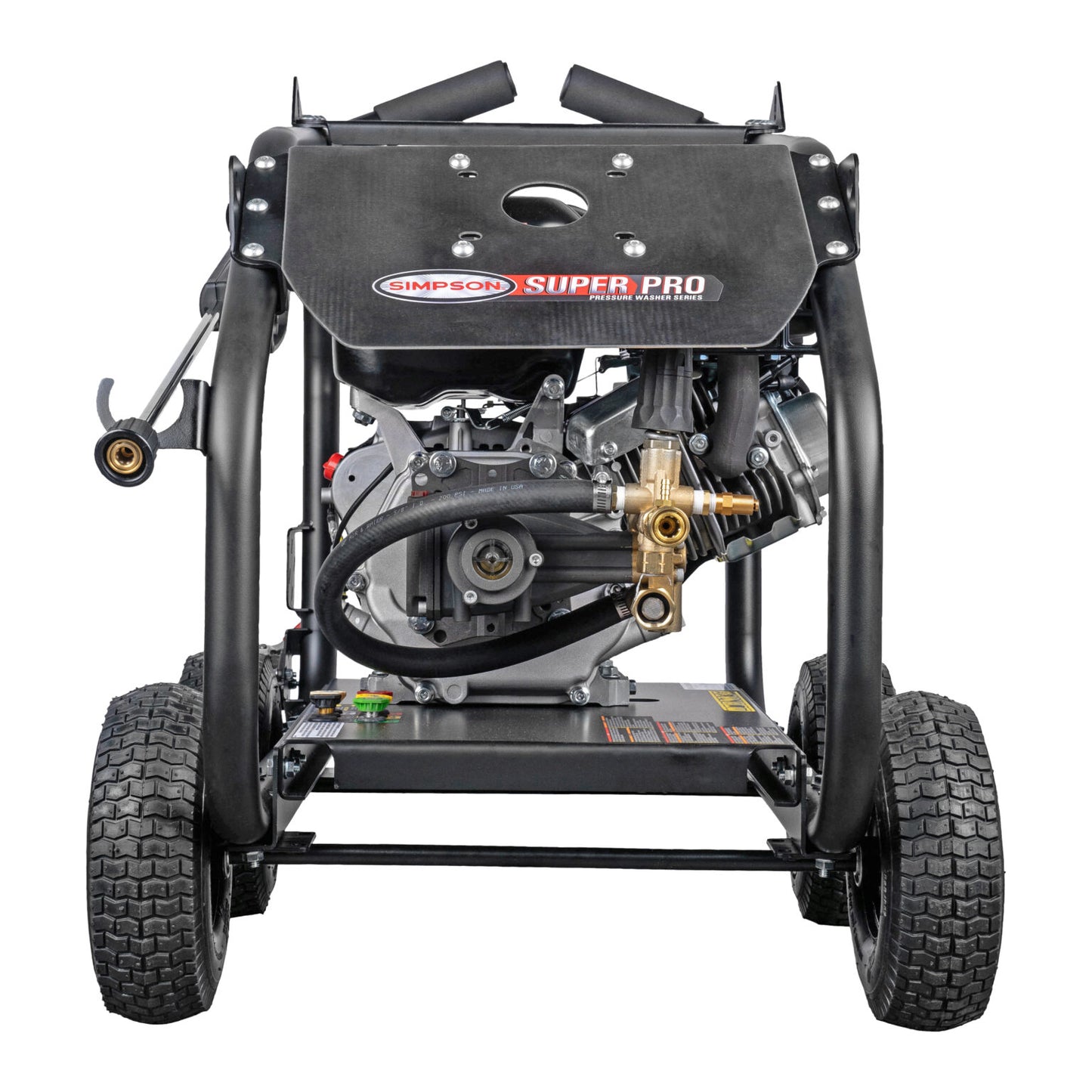 SIMPSON SuperPro Roll-Cage SW4440SCDM 4400 PSI at 4.0 GPM CRX®420 with AAA® Triplex Plunger Pump Cold Water Professional Gas Pressure Washer- PowerGen USA