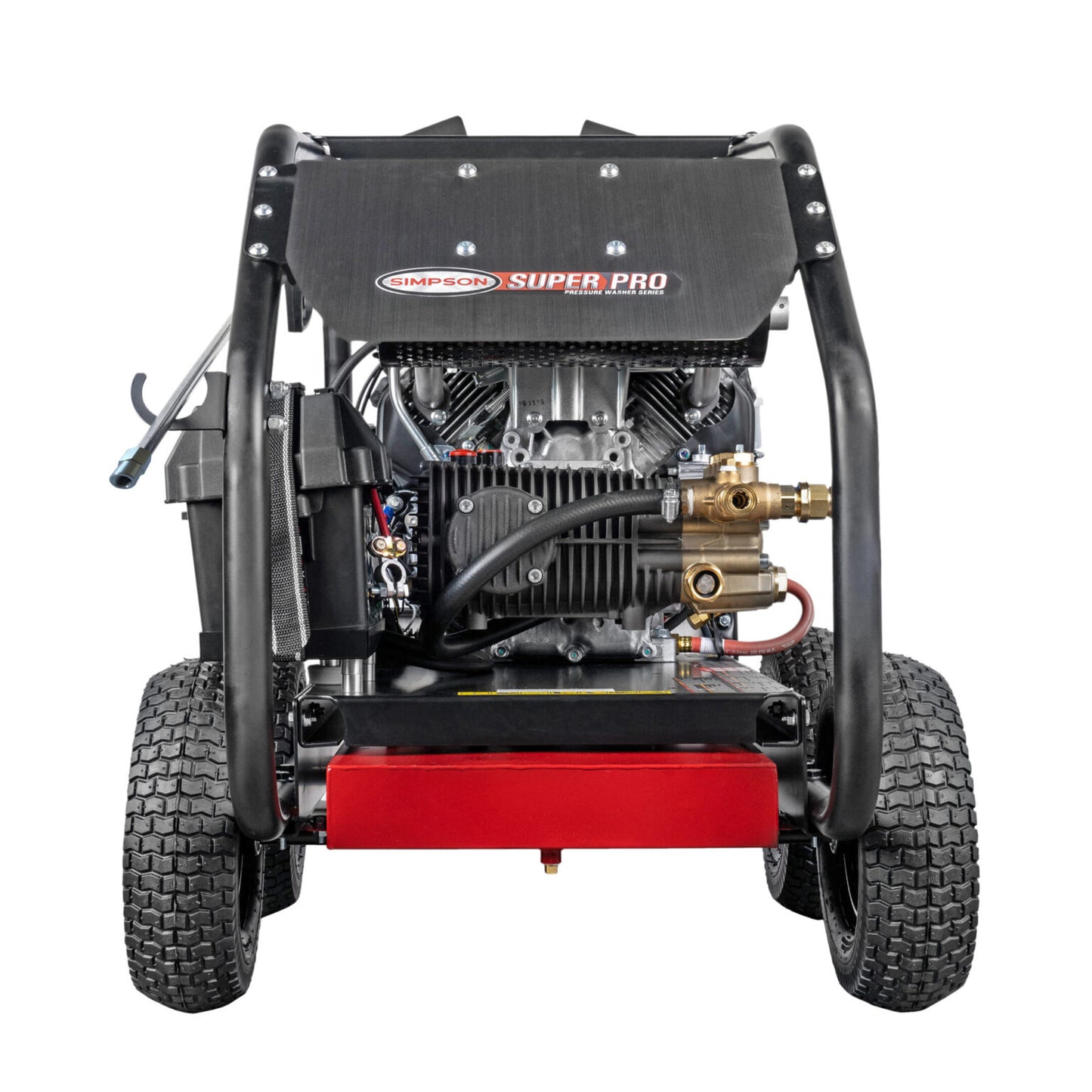SIMPSON SuperPro Roll-Cage SW5050HUGL 5000 PSI at 5.0 GPM HONDA® GX690 with a UDOR® Industrial Triplex Pump Cold Water Professional Gear Drive Gas Pressure Washer- PowerGen USA